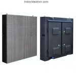Videotron P10 SMD3535 RGB outdoor led cabinets tampak depan dan belakang