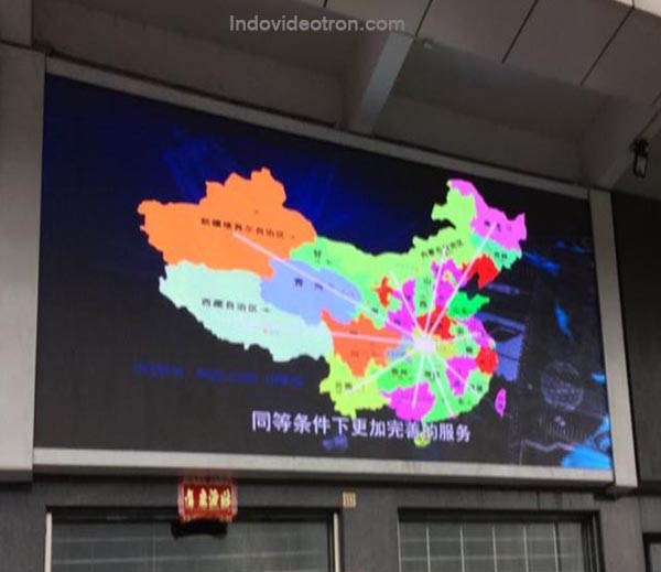 Videotron P5 SMD2727 RGB outdoor led cabinets tampak depan, videotron surabaya dan jakarta, harga videotron, jual videotron surabaya, videotron murah